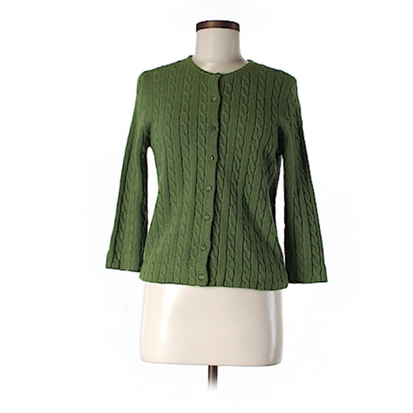 J. Crew Sweaters - Sweater, J Crew cardigan, M, green
